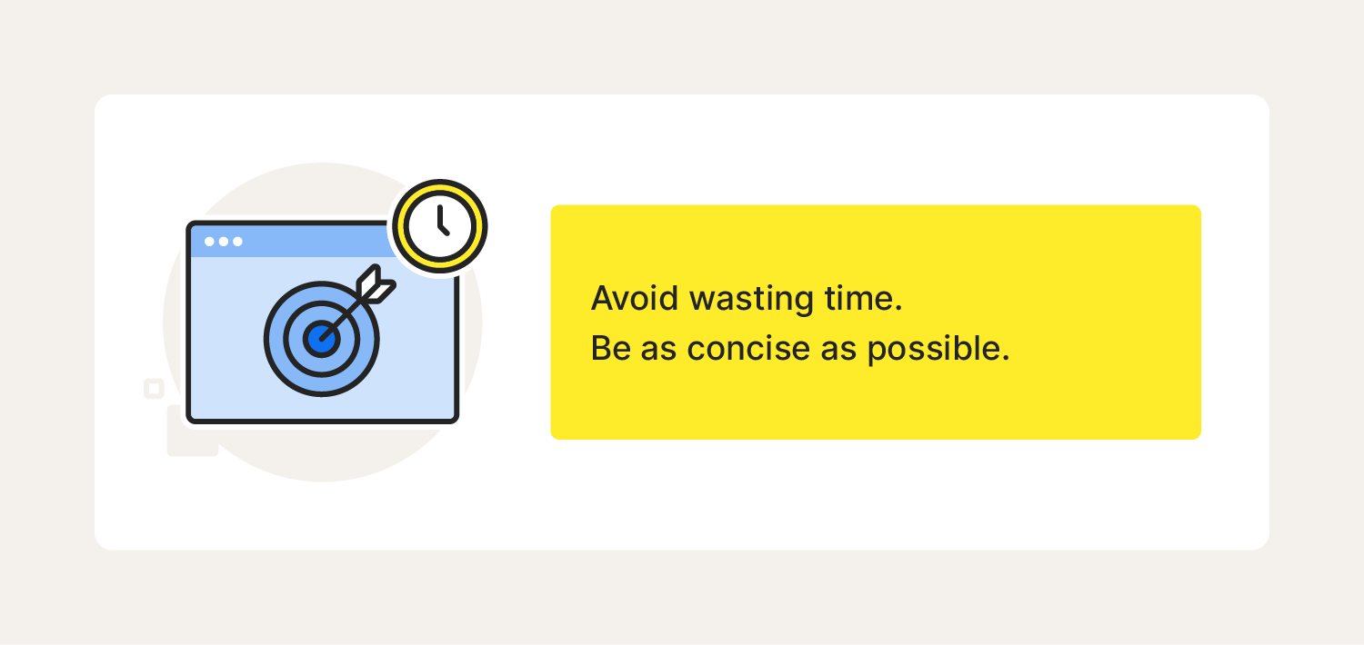 netiquette avoid wasting time