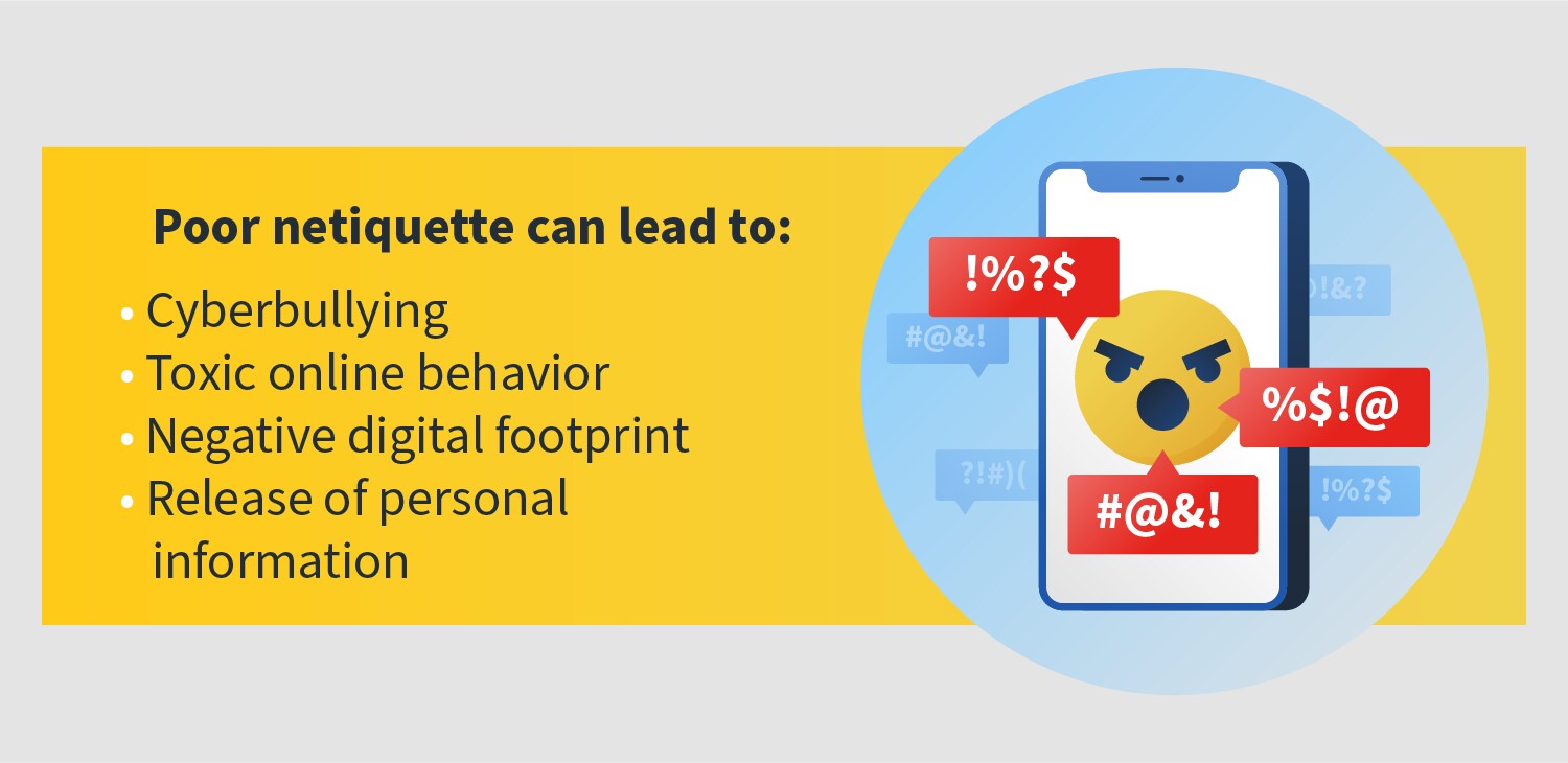 10 netiquette rules to maintain a good online reputation nortonlifelock