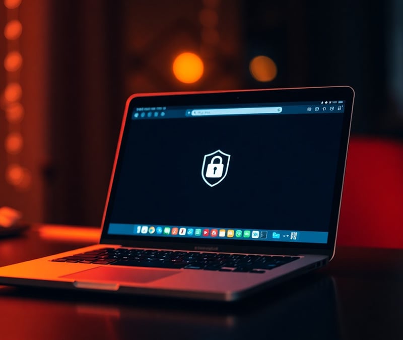 A browser screen showing a padlock icon, illustrating the best private browser on the market.
