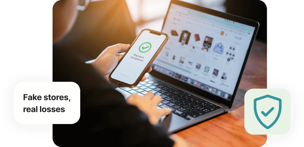 Fake stores, real losses