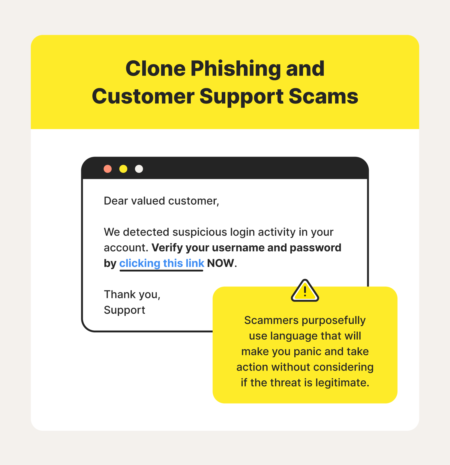 customer support scams