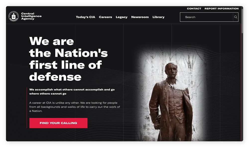 The CIA's .onion site is made for anonymous information sharing.