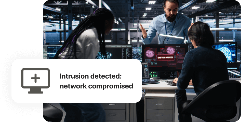 Intrusion detected: network compromised