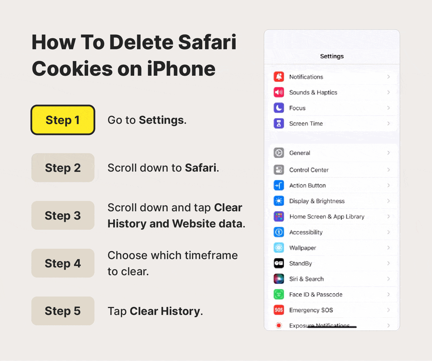 How to delete cookies from your iPhone