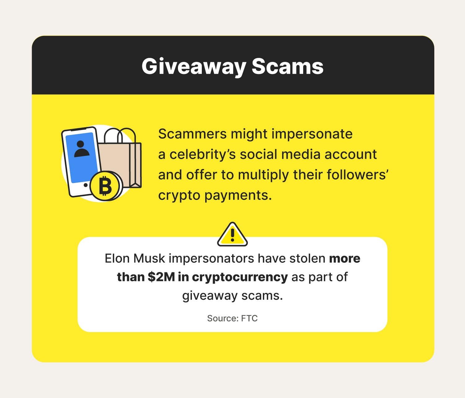 Giveaway scams
