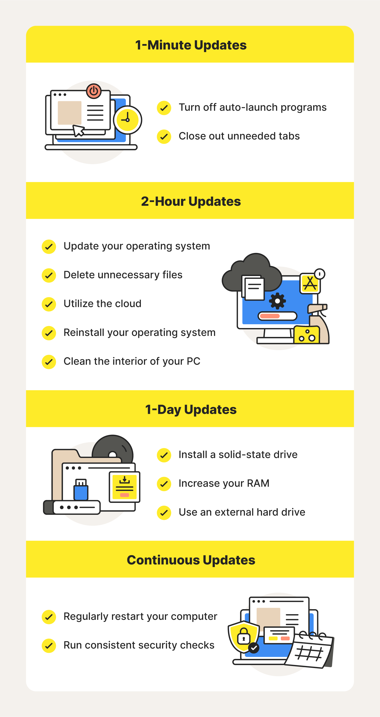 10 ways to make best of old, crappy computer