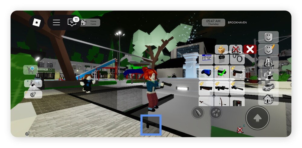 Some games feature guns and other items or content that are inappropriate for young children.