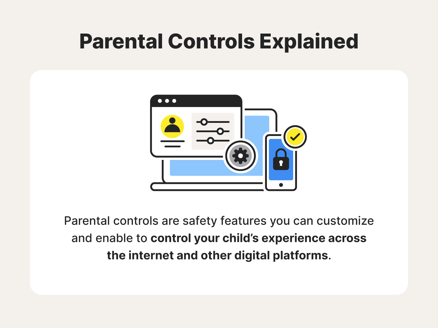 Parental control shop