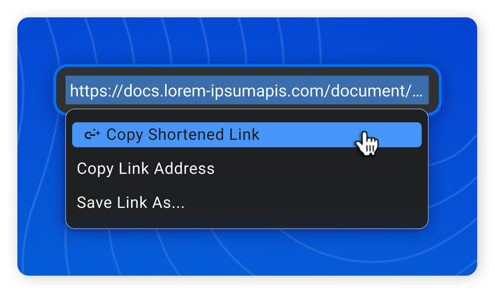 A screenshot of the Avast Secure Browser URL Cleaner.