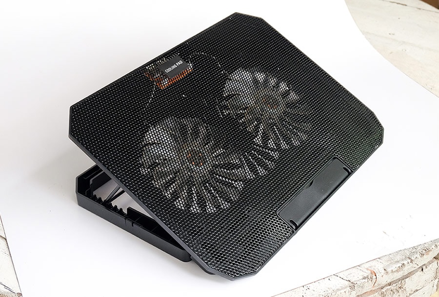 An external cooling pad can help stop your laptop from overheating.
