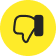 thumb down icon
