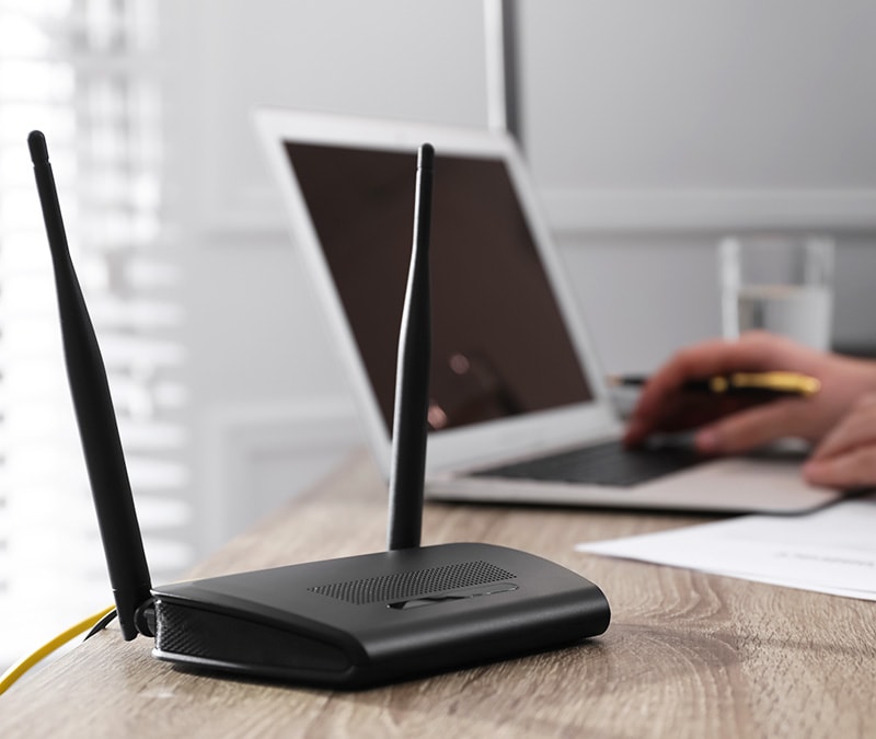 A router that might be compatible with port forwarding.